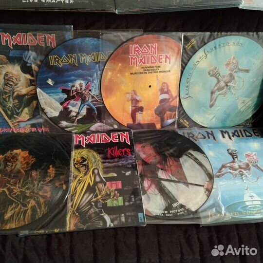 Iron maiden винил killers powerslave fear piece