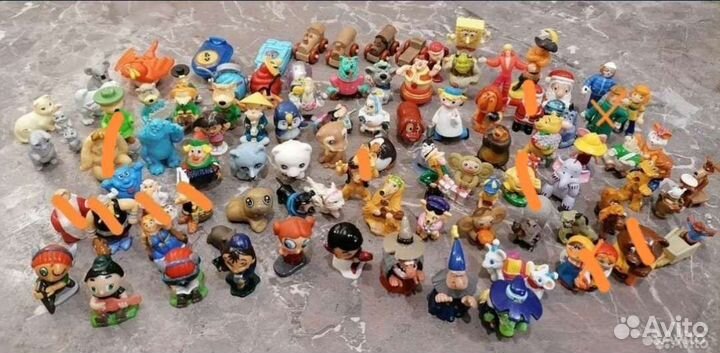 Киндер игрушки 90х, my little pony, Pet Shop