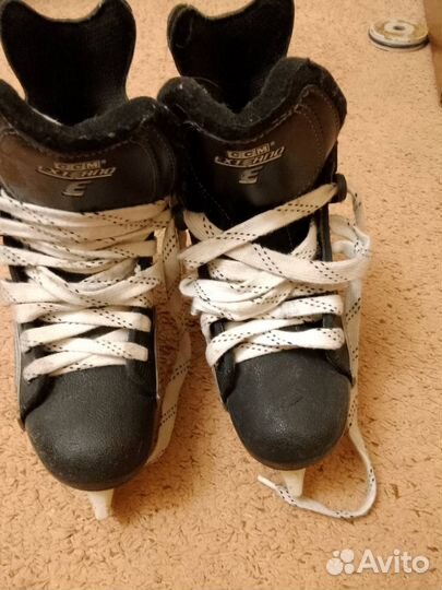 Коньки хоккейные ссм юниорские