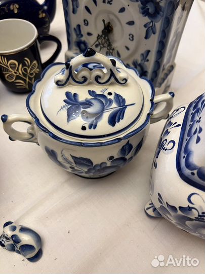 Посуда гжель