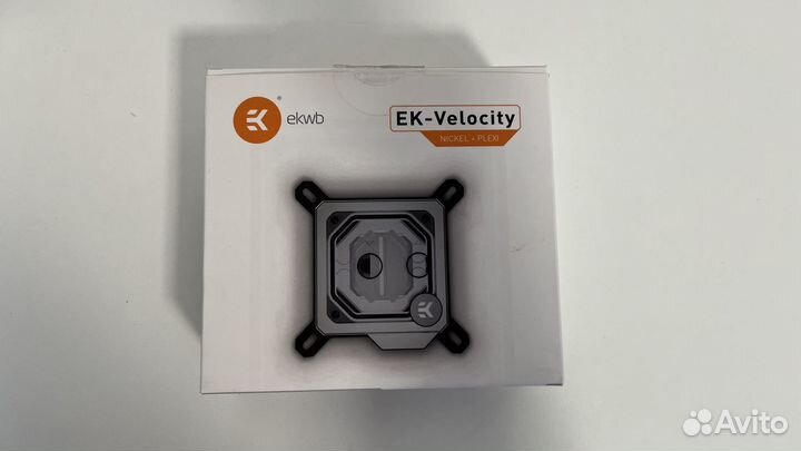 Водоблок EK-Quantum Velocity - Nickel + Plexi