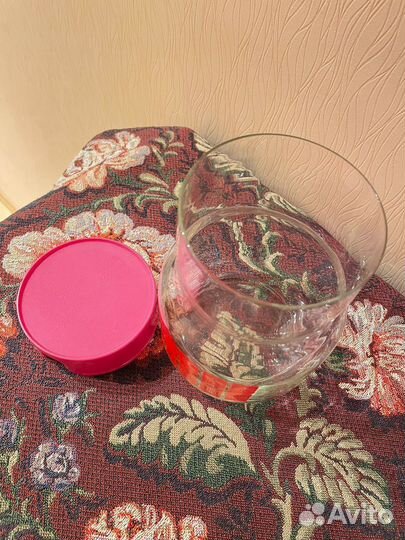 Банка для сыпучих продуктов стекло СССР