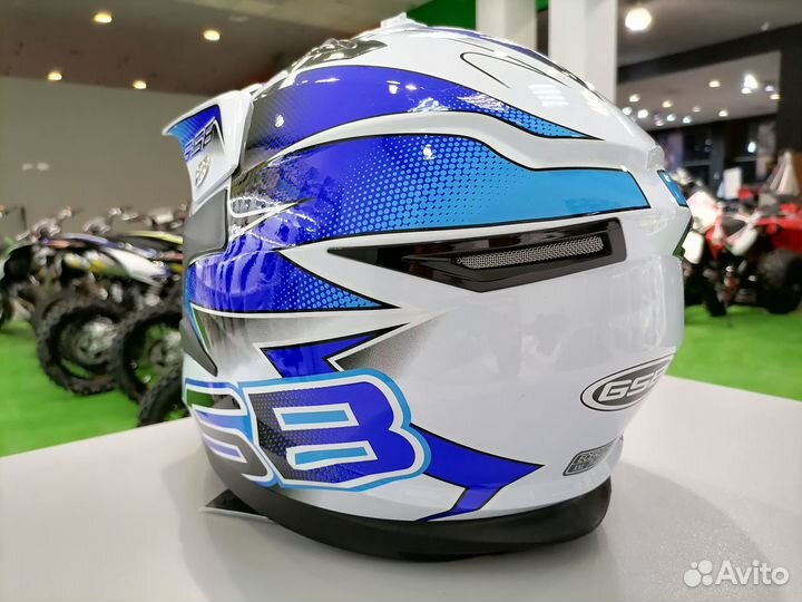 Шлем кроссовый GSB XP-14 B