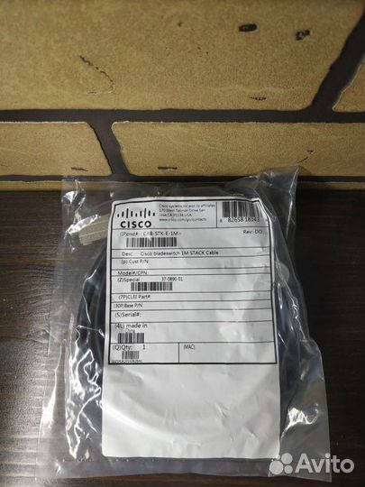 Кабель Cisco CAB-STK-E-1M Новые