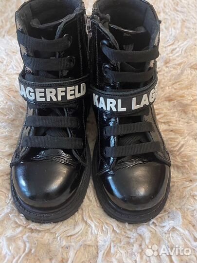 Karl lagerfeld ботинки детские