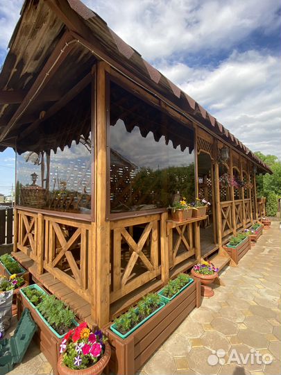 Мягкие окна для беседок террас