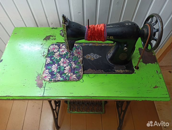 Швейная машинка зингер бу