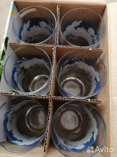 Набор стаканов как новые