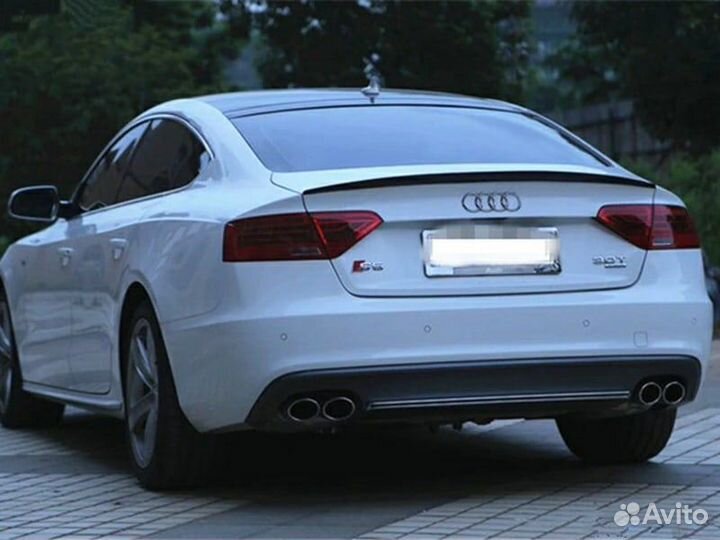 Спойлер Audi A5 sportback лип на багажник
