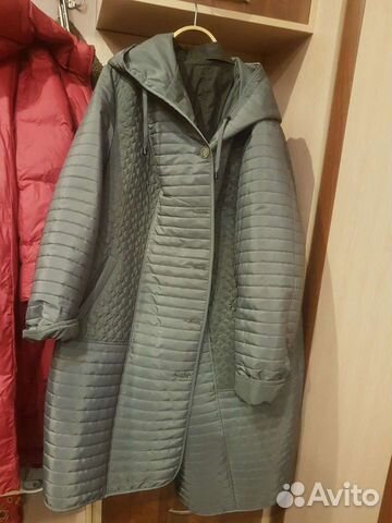 Пальто женское демисезонное большой размер(68-72)