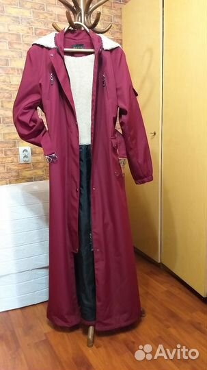 Женская парка в пол 48 (135 см)