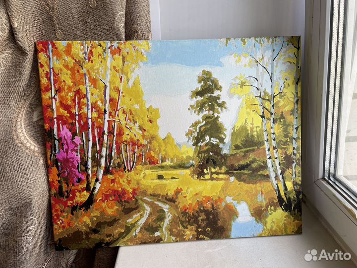 Осень панно