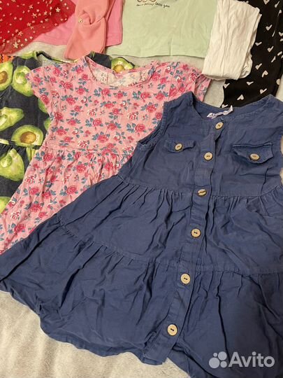 Пакет вещей на девочку 92-98