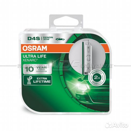 Ксеноновая лампа osram D4S Xenarc Ultra Life 35W