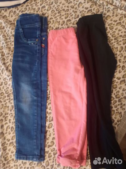 Детские вещи пакетом на девочку 98 110