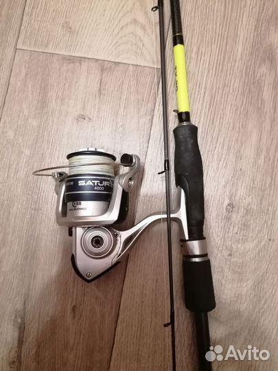 Спиннинг с катушкой