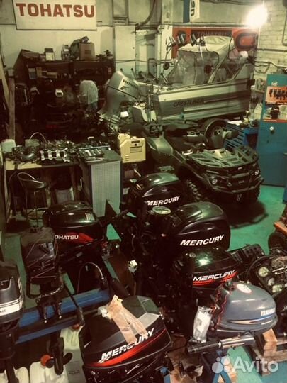 Ремонт лодочных моторов и снегоходов