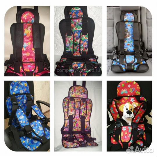 Автокресло бескаркасное детское