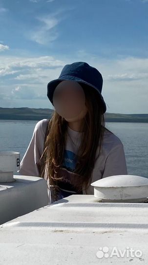 Джинсовая панама monki