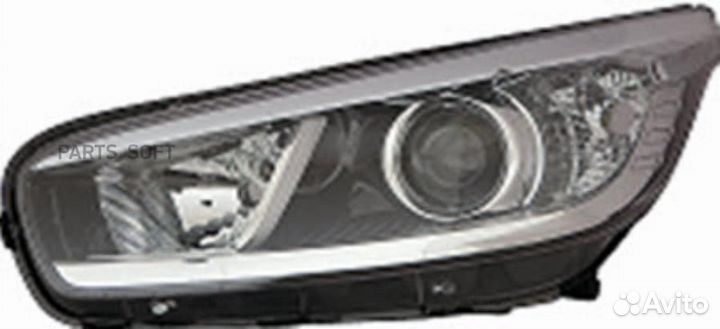 Depo Фара L черная