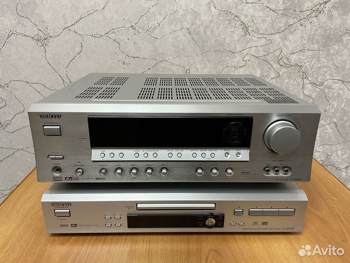 Ресивер onkyo tx-sr503e + dvd