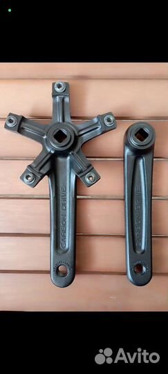 Шатуны на фикс Gates 130bcd 170мм+каретка