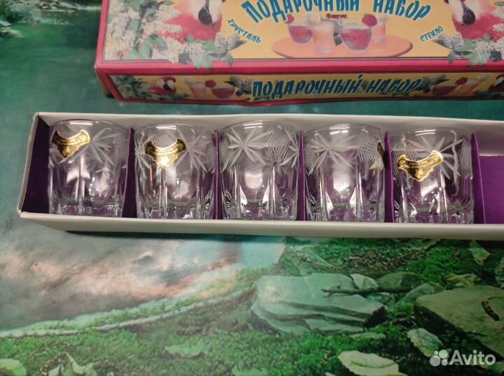 Подарочный набор Гусь-Хрустальный,6 штук стопки
