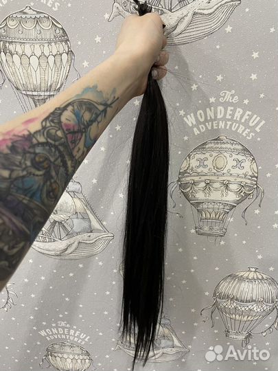 Волосы для наращивания славянка 50 см