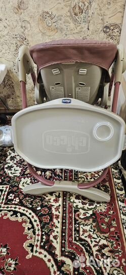 Стульчик для кормления chicco polly