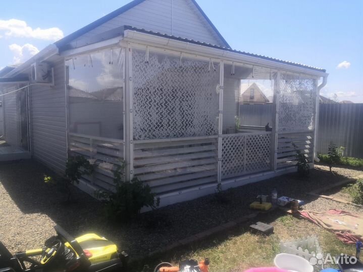 Мягкие окна для террасы беседки веранды