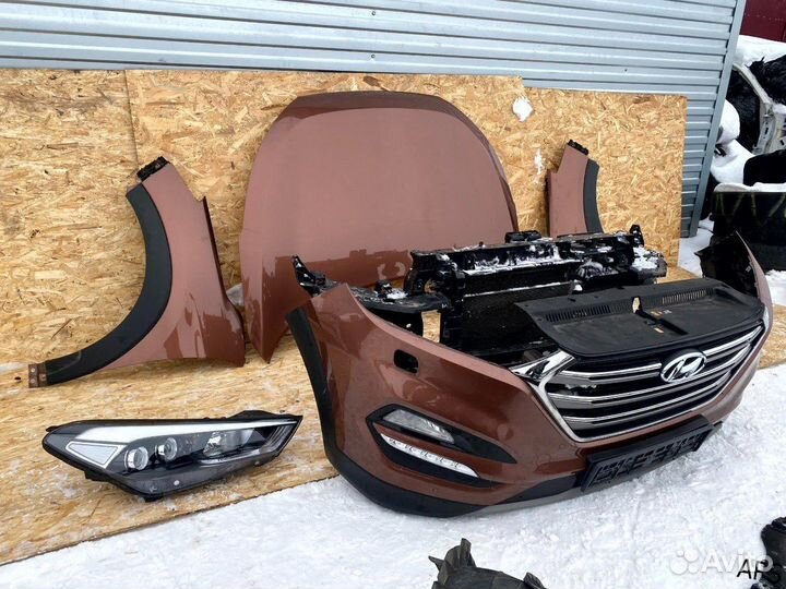 Ноускат передняя часть Hyundai Tucson 3 TL рест