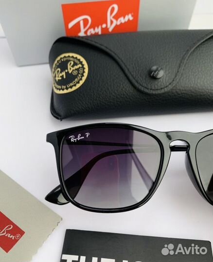 Очки ray ban chris крис поляризационные Polaroid