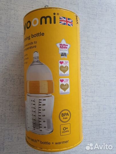Бутылочка yoomi