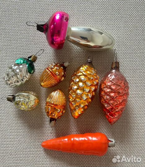 Елочные игрушки СССР