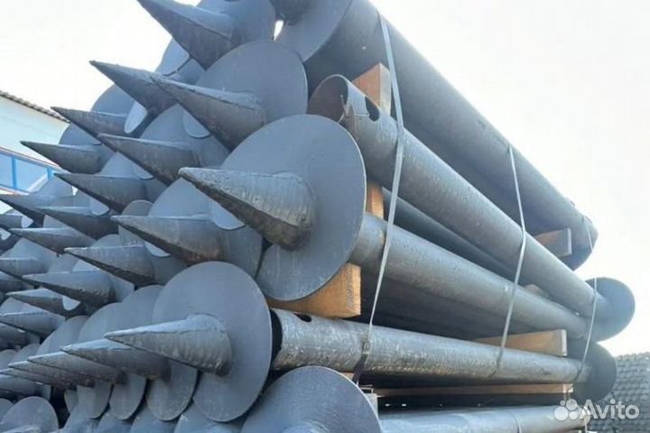 Винтовая свая 57х3х3000 мм. Код: 629/471