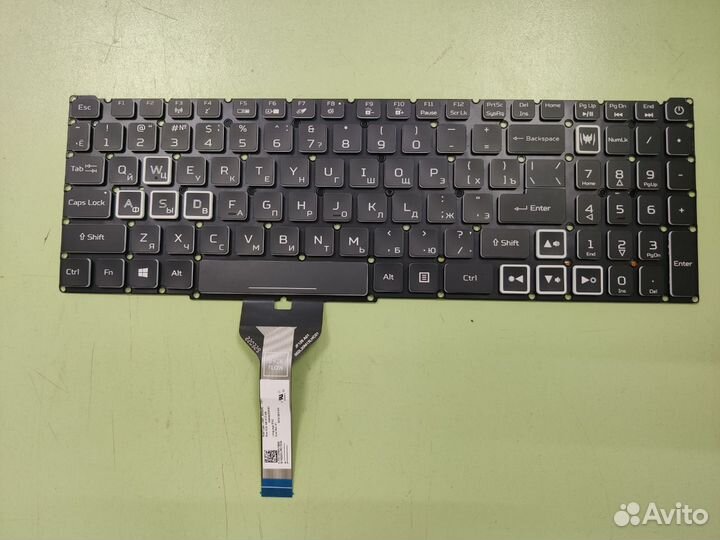 Клавиатура для Acer Nitro AN515-57 RGB подсветка