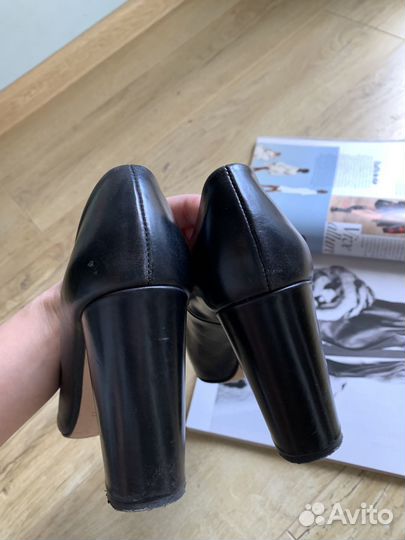 Туфли кожаные Zara