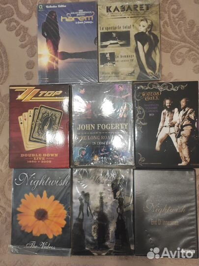 Dvd диски с видеоконцертами