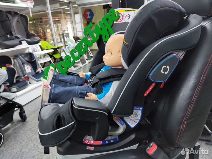 Детское Автокресло Graco slimfit isofix 0-36кг