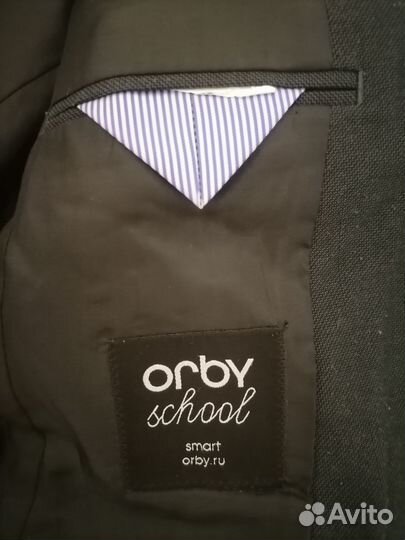 Школьный пиджак для мальчика orby school 140