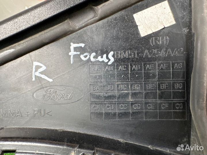 Накладка двери задняя правая Ford Focus 3 седан