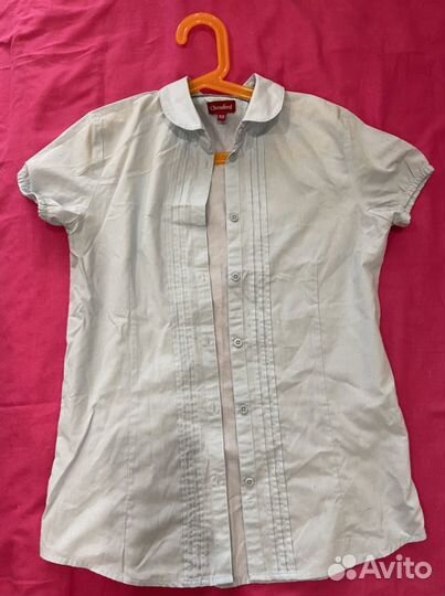 Блузка для девочки школьная