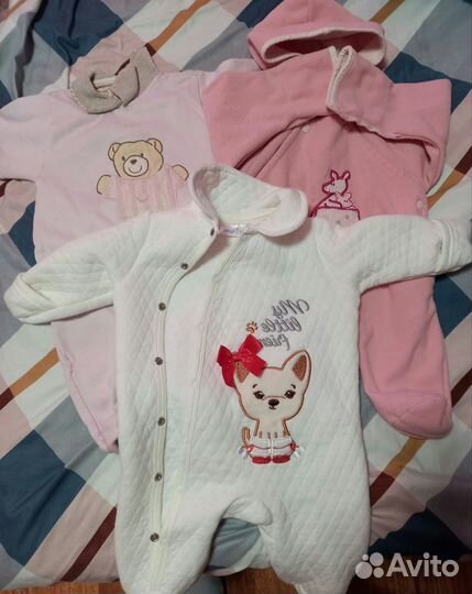 Вещи пакетом на девочку 50-62