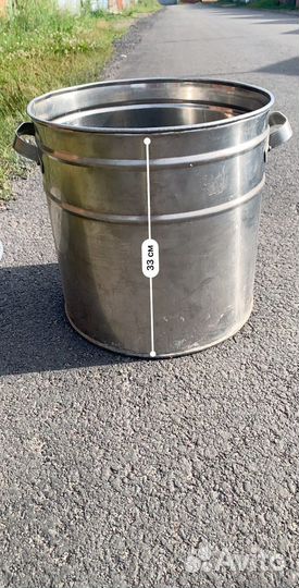 Бак из нержавейки 20 литров