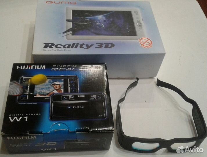 Комплект 3D-Фотоаппарат Рамка Очки