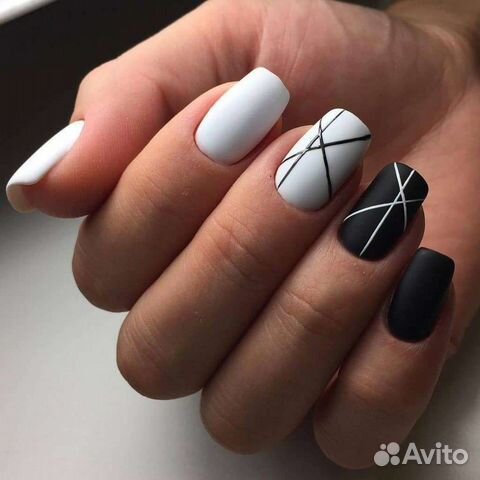 Комбинированный маникюр