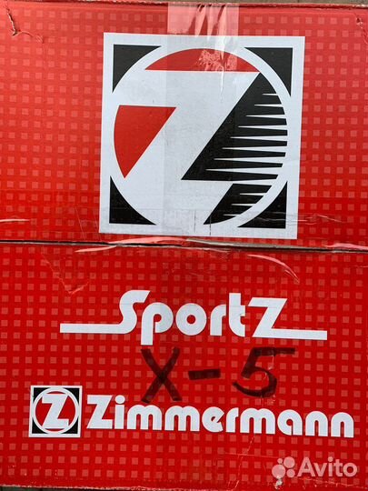 Тормозные диски задние Zimmermann BMW X5 f15