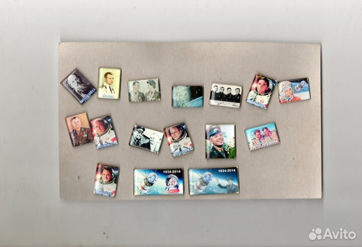 Значки космос, Гагарин, авиация