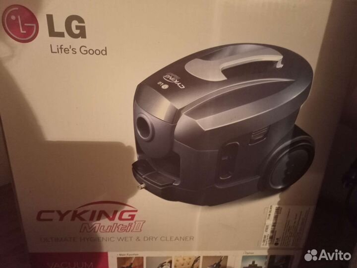 Моющий пылесос LG