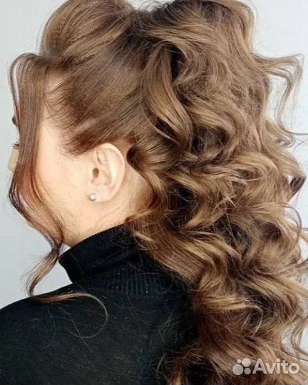 Причёски/локоны/макияж